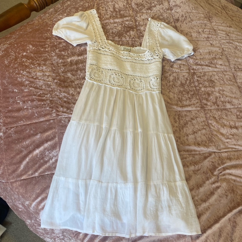 White dress